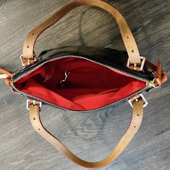 Doney and Bourke Small Shoulder Purse Black - Picture 8 of 10